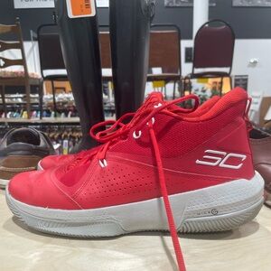 Nike Red Athletic Shoes
